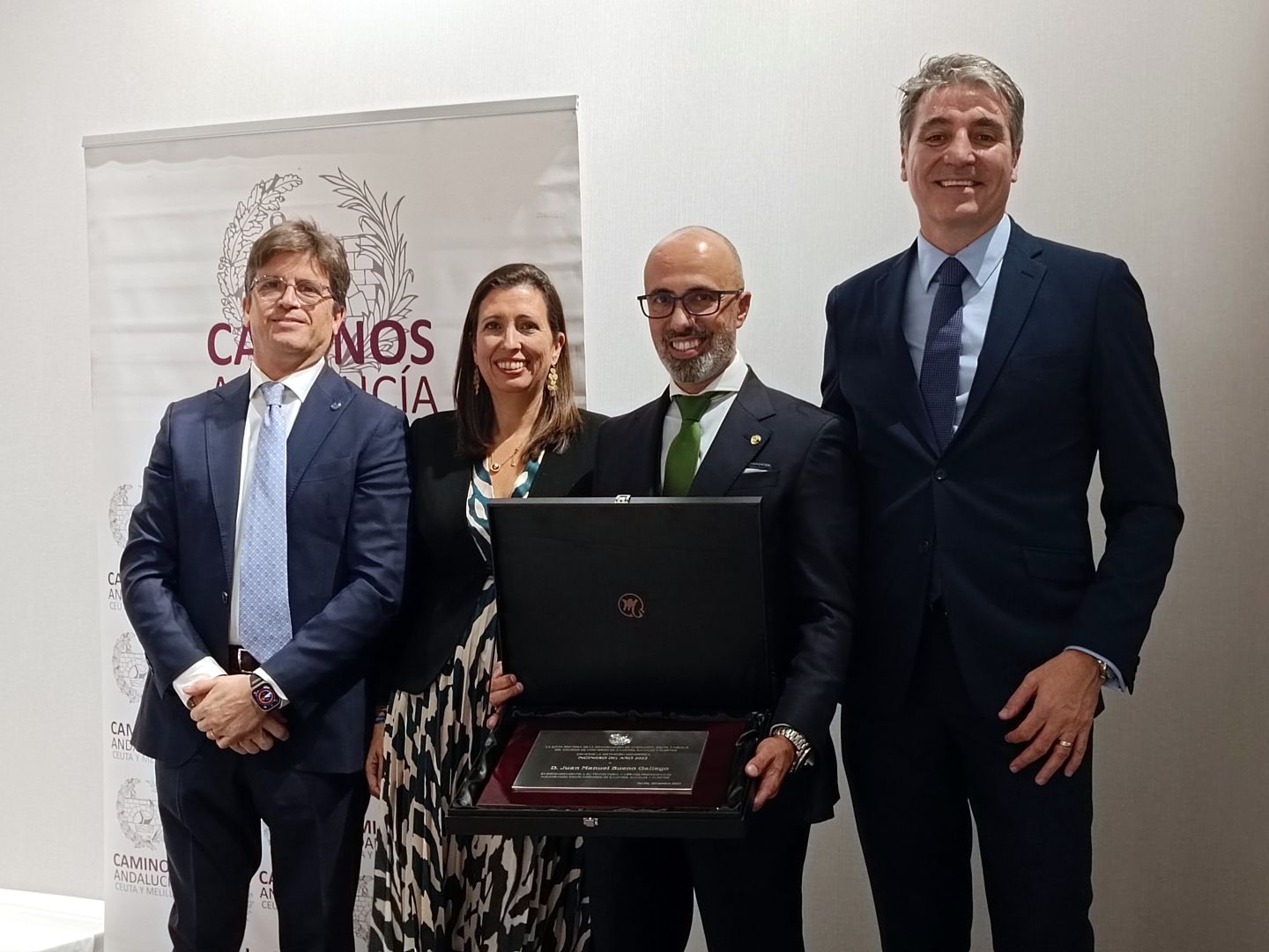 Juan Manuel Bueno recibe el premio ‘Ingeniero del Año 2022 en Andalucía’